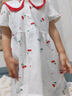 Classic Teddy精典泰迪女童連衣裙兒童裙子中小童裝純棉公主裙夏季 白色 130  曬單實(shí)拍圖