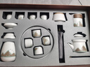 尚言坊白陶功夫茶具整套泡茶器陶瓷茶杯茶壺高檔禮盒送人喬遷教師節禮物 曬單實(shí)拍圖