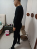 貓人【發(fā)熱】莫代爾保暖內衣男士秋衣秋褲套裝打底內衣保暖衣鎢黑XL 曬單實(shí)拍圖