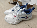 李寧（LI-NING）羽毛球鞋飛毛腿男女同款防滑耐磨網(wǎng)球鞋乒乓球鞋貼地飛行運(yùn)動(dòng)鞋 曬單實(shí)拍圖