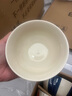 舍里日式5英寸高腳碗高顏值米飯碗一人一碗釉下彩陶瓷餐具4只禮盒套裝 曬單實(shí)拍圖
