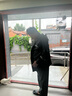 姜太公雨衣雨褲套裝防暴雨男款摩托車騎行分體式外賣騎手電瓶車專用雨披 黑色A款（防暴雨+PVC針織布） 4XL 1件 曬單實(shí)拍圖