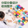 得力（deli）熊貓48色超輕粘土層疊工具箱 黏土彩泥橡皮泥美術(shù)手工DIY玩具太空沙生日兒童節(jié)畢業(yè)兒童節(jié)開學(xué)禮物 曬單實拍圖