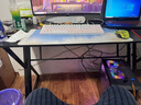 愛(ài)家貓 LOVEHOODCAT電競桌電腦桌臺式家用臥室書(shū)桌辦公桌簡(jiǎn)易桌子工作臺出租屋用桌子 【三代加強款】灰120*60cm 曬單實(shí)拍圖