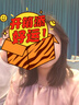 三彩2025秋款法式復古暈染長(cháng)裙寬松高腰連衣裙氣質(zhì)顯瘦M 紫色暈染 S 155/80A 曬單實(shí)拍圖