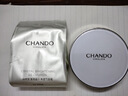 自然堂（CHANDO）氣墊bb霜保濕遮瑕雪潤(rùn)晶采裸透氣墊底妝粉底裸妝持久提亮膚色 3號(hào)色自然色14g +替換裝14g 曬單實(shí)拍圖