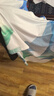 范迪慕羽毛球服男女運動(dòng)套裝健身跑步田徑訓練服 幾何-短袖兩件套-男L 曬單實(shí)拍圖