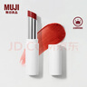 無印良品（MUJI）淡彩潤唇膏 有色 104玫瑰棕 3.2g 曬單實(shí)拍圖