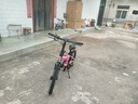 書比超輕兒童折疊自行車男女孩4-16歲變速山地車中大童學(xué)生車童車009 20寸- 公主粉（8速） 曬單實(shí)拍圖