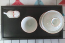 蘇氏陶瓷（SUSHI CERAMICS）素凈茶托盤(pán)家用簡(jiǎn)約小型干泡排水兩用茶盤(pán) 素凈茶盤(pán) 曬單實(shí)拍圖