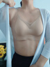 婷美提拉內衣女士大胸塑形防下垂收副乳上托小胸聚攏無(wú)痕文胸罩 咖2XL 曬單實(shí)拍圖