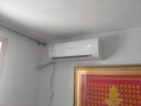 海爾（Haier）空調(diào)1.5匹掛機變頻速冷暖新一級節(jié)能凈省電plus家用臥室空調(diào)靜音壁掛式自清潔國家補貼20% 2匹 一級能效 一鍵PMV+900m3大風量 曬單實拍圖