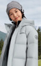 波司登（BOSIDENG）【反季】冬季兒童羽絨服中長(zhǎng)款女童連帽加厚外套新國(guó)標(biāo)90絨羽絨服 【店長(zhǎng)推薦】鋁色8212 120 /60 曬單實(shí)拍圖