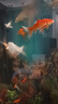 毛如意蝴蝶鯉魚(yú)球體短身大鰭長(cháng)尾冷水魚(yú)錦鯉紅色觀(guān)賞魚(yú)活體 順豐19-22CM 黑白黃紅各1條貴妃 曬單實(shí)拍圖