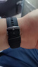 華為WATCH D2原裝表帶氟橡膠運動表帶原裝配件盒裝 適合 腕圍130-210mm 無氣囊不能用于血壓測量 【盒裝】運動款氟橡膠表帶-幻夜黑 曬單實拍圖