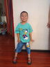 G.DUCKKIDS小黃鴨男童夏裝純棉套裝2025新款兒童夏季兩件套寶寶衣服短袖夏天 綠色 110 cm 曬單實(shí)拍圖