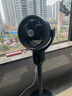 揚子空氣循環(huán)扇電風(fēng)扇家用落地扇遙控器搖頭立式智能語(yǔ)音直流變頻渦輪對流臺立靜音風(fēng)扇 藍色搖頭八字【語(yǔ)音款】 曬單實(shí)拍圖