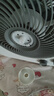 美的（Midea） 電風(fēng)扇 家用臺(tái)式小風(fēng)扇空氣循環(huán)扇轉(zhuǎn)頁扇辦公室桌面鴻運(yùn)扇五葉輕音柔風(fēng)臥室宿舍節(jié)能省電臺(tái)扇 KYT25-22MW【10寸升級(jí)款】 桌面轉(zhuǎn)頁扇 曬單實(shí)拍圖