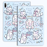 摩詠華為mrr-w29保護(hù)套MRR一W29平板殼mrx-w09電腦MRX-AN19皮套W19w39硅膠matepad pro10.8寸殼MRX-W09 【藍(lán)底貓貓】單套 MRX-W09 曬單實(shí)拍圖