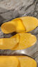 居家舒適越南生膠拖鞋男夏牛筋耐磨防滑防臭室內外洗澡軟底涼拖鞋 黃色 41 偏小2碼 曬單實(shí)拍圖