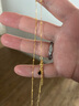 周大福滿天星光珠基礎鏈足金黃金項鏈(工費360)45cm 約3.2g EOF1627 曬單實拍圖