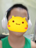 聯(lián)想（Lenovo）【熱銷50萬件】頭戴式無線藍(lán)牙耳機(jī)電競游戲有線兩用 重低音樂運(yùn)動降噪通用蘋果小米手機(jī) TH10米白 曬單實拍圖