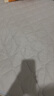 無印良品A類刺繡全棉大豆床褥床墊遮蓋物 四季防滑褥子1.5x2米床熊先生 曬單實(shí)拍圖
