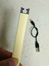 PAKCHOICE脈沖點火器香薰蠟燭打火機長手柄燃氣煤氣灶打火點香器奶白色 曬單實拍圖