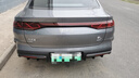 LCARS新交規車(chē)牌架框碳纖維汽車(chē)牌照框車(chē)牌保護框號牌架牌照托邊框合金 航空鎂鋁合金（碳纖紋）綠牌車(chē) 升級加厚加硬【比亞迪用】送工具 曬單實(shí)拍圖