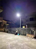 品業(yè)太陽(yáng)能路燈戶外庭院燈LED帶桿新農(nóng)村工程道路高桿燈超亮大功率 P6工程高亮+3米直桿人字臂 曬單實(shí)拍圖