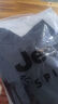 JEEP SPIRIT吉普冰絲短袖t恤男士春夏季涼感上衣服速干衣寬松體恤 黑色 XL  曬單實(shí)拍圖
