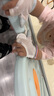富瑞卡 防吃手手套嬰兒戒吃手神器寶寶防抓手手套小孩防咬指甲戒手癮 拇指-小藍點-普裝CG15左右通用 XM碼-20-24斤 曬單實拍圖
