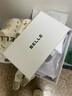 百麗（Belle）便捷兩穿德訓(xùn)鞋女2025秋新商場同款牛皮百搭小白鞋D8Y1DCM5 米色 36 (230mm) 曬單實拍圖