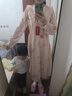 皮爾卡丹2025年新款法式溫柔甜美雪紡碎花連衣裙子女裝春款收腰顯瘦氣質(zhì) 粉色 L 曬單實(shí)拍圖