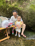 乖奇熊【皺皺紗】男童女童純棉長(zhǎng)褲夏季寶寶薄款休閑束腳褲嬰兒防蚊褲子 黛藍(lán) 90 曬單實(shí)拍圖