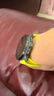 頌拓（SUUNTO）RUN編織表帶 適配RUN/Race S/ Vertical/ 9 Peak Pro 22mm 編織表帶-閃電黃 曬單實(shí)拍圖