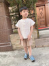 迪士尼寶寶男童夏裝套裝2025新款小童裝夏款男孩一歲寶寶夏季薄款嬰兒童衣服 白衣灰褲 80 建議75-85cm9-12月cm 曬單實(shí)拍圖