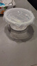 喜碧（Scybe）飯盒2只裝高硼硅玻璃微保鮮盒波爐輔食便當盒泡面碗維西600ml 曬單實(shí)拍圖