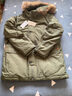 杰克·瓊斯（JACK&JONES）男裝冬季時(shí)尚潮流三防面料寬松連帽大毛領(lǐng)中長款工裝風(fēng)羽絨服男 草綠E03 草綠E03 L 180 曬單實(shí)拍圖