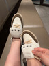 ASHX NESPRESSO聯(lián)名款2025春夏新款PACE真皮環(huán)保厚底休閑鞋板鞋潮 白色 39 曬單實(shí)拍圖