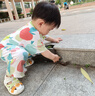 迷你巴拉【云柔速干】男女童夏季涼感抗菌連體衣寶寶爬服 綠藍(lán)色調(diào)00348 80cm 曬單實(shí)拍圖