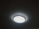 鐵藝圓形吸頂燈LED臥室燈房間燈客廳燈現(xiàn)代大氣家用餐廳陽(yáng)臺(tái)燈具 【星空之光】80cm-白光-96W 曬單實(shí)拍圖