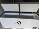 榮事達(dá)（Royalstar）冰柜商用大容量全冷凍臥式冰柜家用冷藏冷凍兩用冷柜雙溫商用大冰柜冷凍柜展示柜 【高性價比】988單溫【一級能效 機(jī)械溫控】 曬單實拍圖