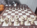 麥舒特象棋小學生兒童帶磁性折疊便攜實木質棋盤chess西洋棋子 24cm丨小號象棋（送入門書+雙后） 曬單實拍圖
