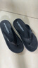 俞兆林（YUZHAOLIN）人字拖男女沙灘鞋涼拖鞋外穿夾趾拖 YE408 黑色 42/43 曬單實(shí)拍圖