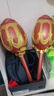 趙云龍膽亮銀槍軟膠材質(zhì)長(cháng)矛方天畫(huà)戟兵器兒童玩具冷兵器PU 八棱金瓜錘-雙錘 默認 曬單實(shí)拍圖