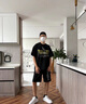 卡賓小白鞋男鞋夏季厚底板鞋男士休閑鞋潮流低幫鞋子男增高鞋簡約潮鞋 白金色 41 曬單實拍圖