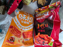 JIUR九日味祖辣炒年糕條韓國進(jìn)口火雞卷韓劇零食甜辣薯片辣味解饞薯?xiàng)l 甜辣味100g*4袋 曬單實(shí)拍圖