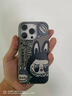 悅思嶼iPhone16promax磁吸手機(jī)殼凱夫拉碳纖維紋理適用蘋果15/14/13全系【古靈精怪眨眼拉布布】抗摔耐用 灰（磁吸）3D碳纖維紋 iPhone16Pro 曬單實(shí)拍圖