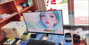 惠普HP星Vision Pro27英寸顯示器 100Hz高刷? IPS技術(shù)?三微邊設(shè)計 低藍(lán)光愛眼 電腦辦公顯示屏 S27 曬單實拍圖